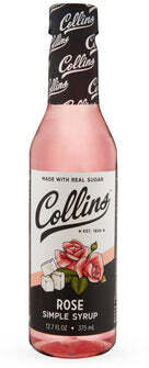 Collins Rose Simple Syrup