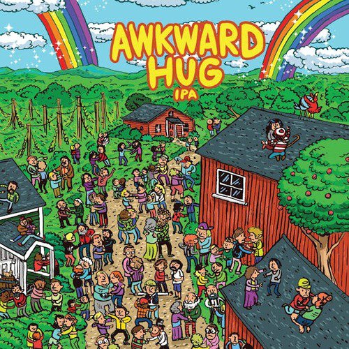 Kent Falls Awkward Hug IPA