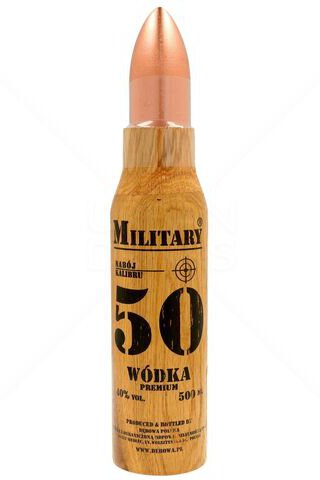 Debowa Polska Military Bullet Shaped Vodka