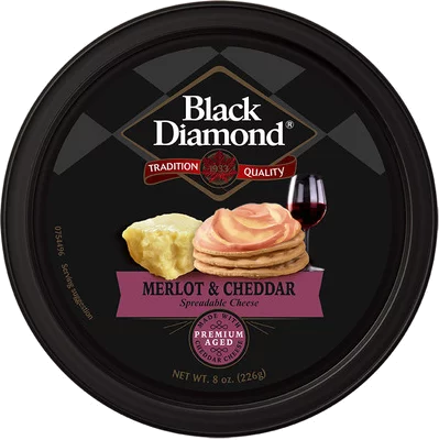 BLACK DIAMOND  MERLOT CHEDDAR