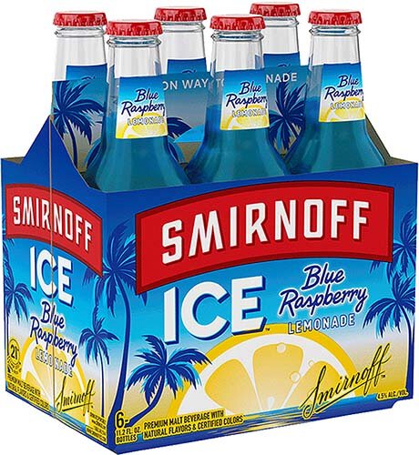 Smirnoff Ice Blue Rasberry