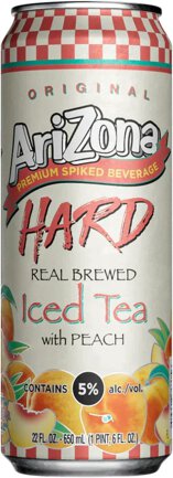 Arizona Hard Iced Tea With Peach