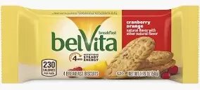 Belvita Cranberry Orange Breakfast Biscuits