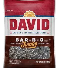 David Jumbo Sunflower Seeds Bar B Q