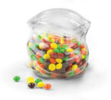 Unzipped Glass Bag