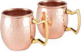 Twine Old Kentucky Hammered Shot Mugs