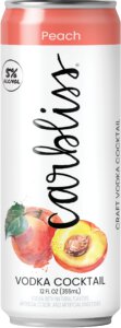 Carbliss Peach Cocktail
