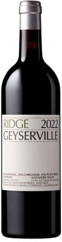Ridge Geyserville Alexander Valley