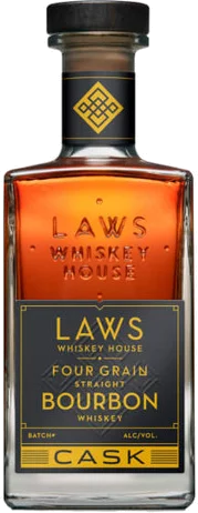 Laws Whiskey House Four Grain Cask Strength Straight Bourbon Whiskey