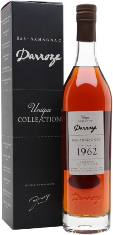 Francis Darroze Vintage 1972 Bas-Armagnac Unique Collection Chateau de Gaube