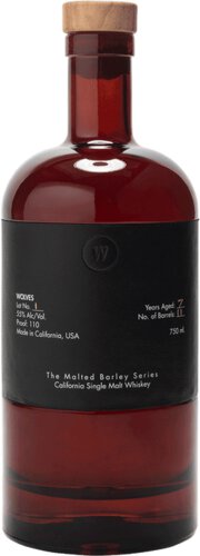 Wolves Malted Barley Series Lot One California Single Malt Whiskey