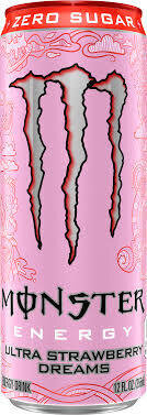 Monster Energy Ultra Zero Sugar Strawberry Dreams