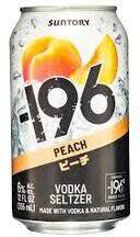 Minus 196 Peach Vodka Soda