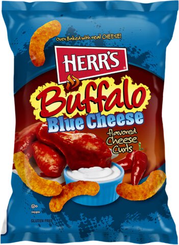 Herr's Buffalo Blue Cheese Curls