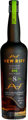 New Riff 8 Years Old 100 Proof Rye Whiskey