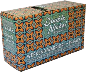 Weekend Warrior Hazy Pale Ale Double Dry Hopped Double Nickel Breweing