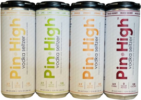 Pin High Vodka Seltzer Variety Pack