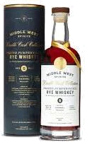 Middle West Spirits Double Cask Collection Ported Pumpernickel Rye Whiskey 5yr