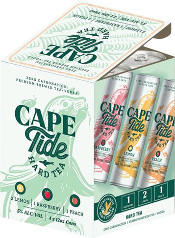 Cape Tide Hard Tea Variety Can
