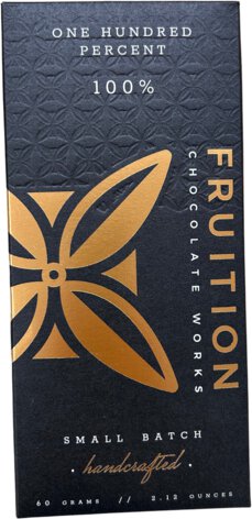 Fruition Chocolate Works 100% Dark