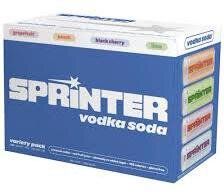 Sprinter  Vodka Soda Variety Pack