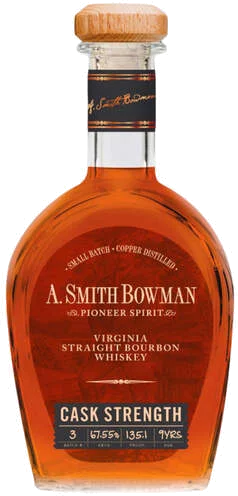 A SMITH BOWMAN LIMITED EDITION CASK STRENGTH BATCH 3 135.1 PROOF
