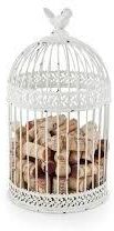 Country Cottage Bird Cage Cork Holder
