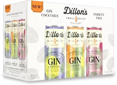 DILLON'S GIN VARIETY 8 PACK