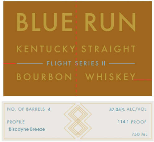 Blue Run Flight Series II  Bourbon ‘Biscayne Breeze’ - 750ml