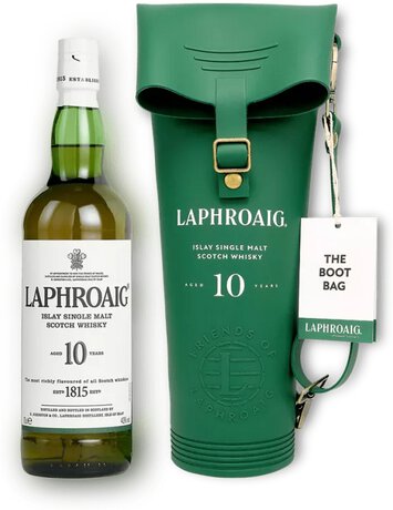 Laphroaig Wellie Boot Pack 10 Years Old - 750ml