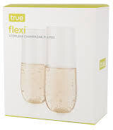 True Brands Flexi Stemless Champ Flute