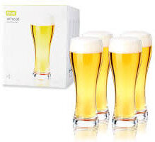 True Brands Wheat Beer Glasses