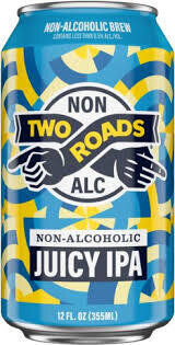 Two Roads Haze Non Alcoholic Juicy IPA
