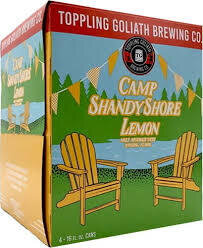Toppling Goliath Camp Shandy Shore Lemon