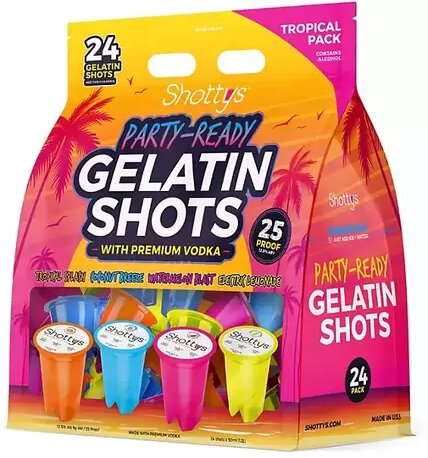 Shotty's Gelatin Shots Tropical Pack