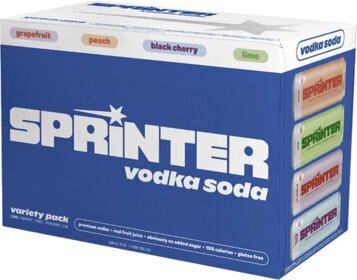 Sprinter Vodka Soda Variety (8-Pack) Cans