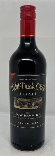 Wild Duck Creek-Yellow Hammer Hill - Red Blend
