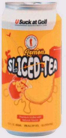 U Suck At Golf Lemon Sliced Tea