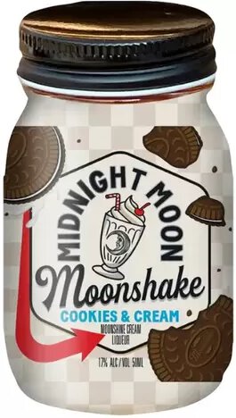 Midnight Moon Moonshake Cookies & Cream Liqueur