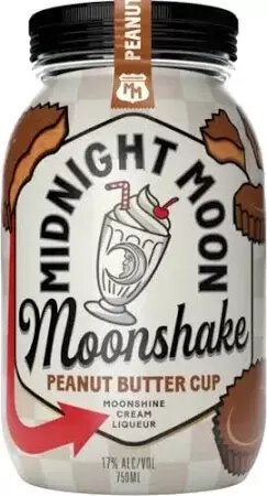 Midnight Moon Peanut Butter Cup Moonshake Cream Liqueur