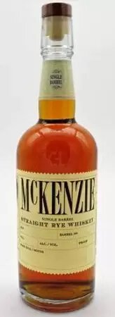Mckenzie Single Barrel Rye#1995 Whiskey