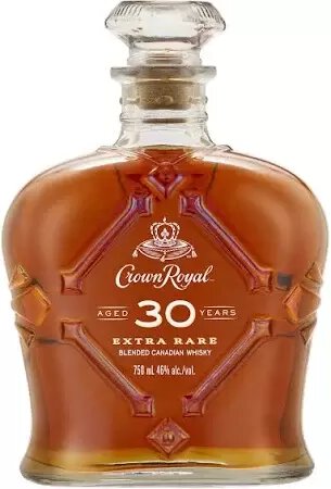 Crown Royal 30 Year Old Extra Rare Blended Canadian Whisky