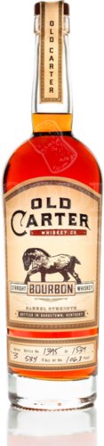 Old Carter Straight Bourbon Whiskey Batch 3
