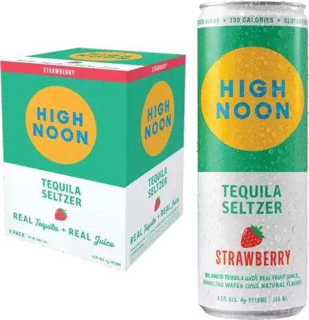 COMBO - HIGH NOON STRAWBERRY TEQUILA SELTZER X4