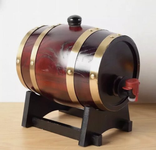 WINE WHISKEY BARREL 3 LITER