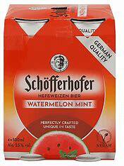 Schofferhofer Hefeweizen Bier Watermelon Mint