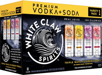 White Claw Vodka Soda Variety