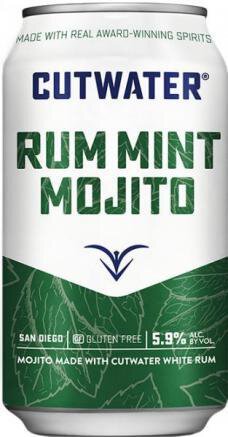 Cutwater Spirits Rum Mint Mojito Ready to Drink Cocktail
