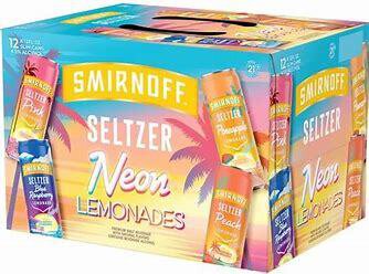 Smirnoff Seltzer Neon Lemonade