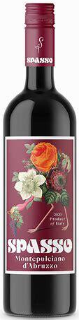 Spasso Montepulciano Dry Black Plum Oak Original